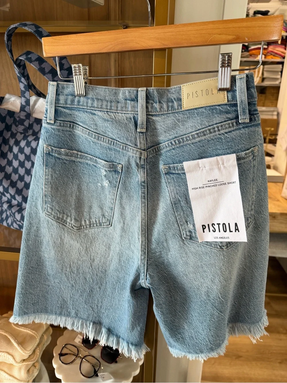 Kaylee Long Cut-Off Shorts-Altitude Vintage